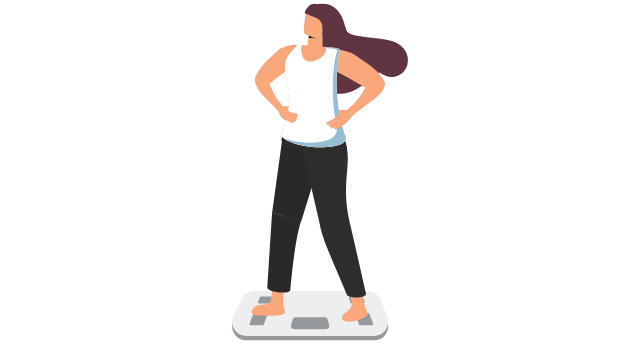 体組成計でBMIを計測