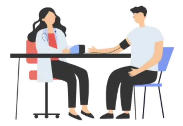 会社・病院などで健康診断等を受ける