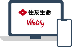 Vitalityアプリから「ペース管理＆疾病リスク」機能にアクセス